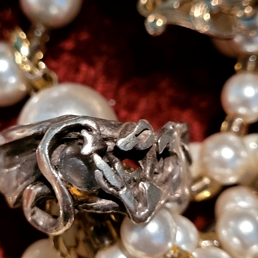 DRAGON AND RAINBOW MOONSTONE SS RING